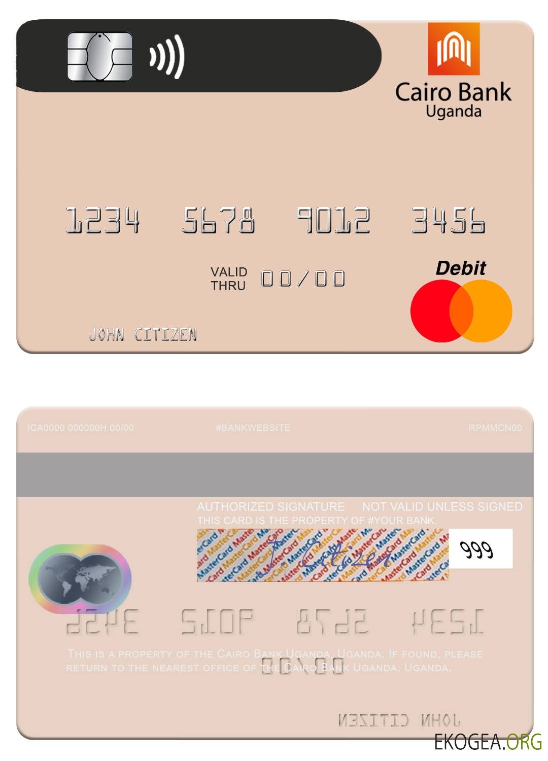 Ouganda Cairo Bank Ouganda mastercard